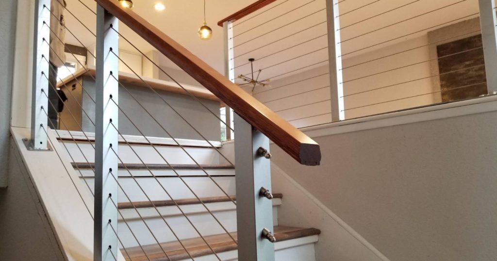 indoor cable railing