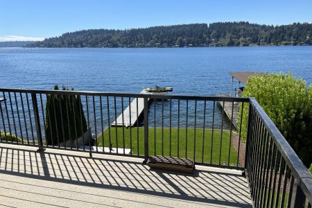 outdoor iron railing